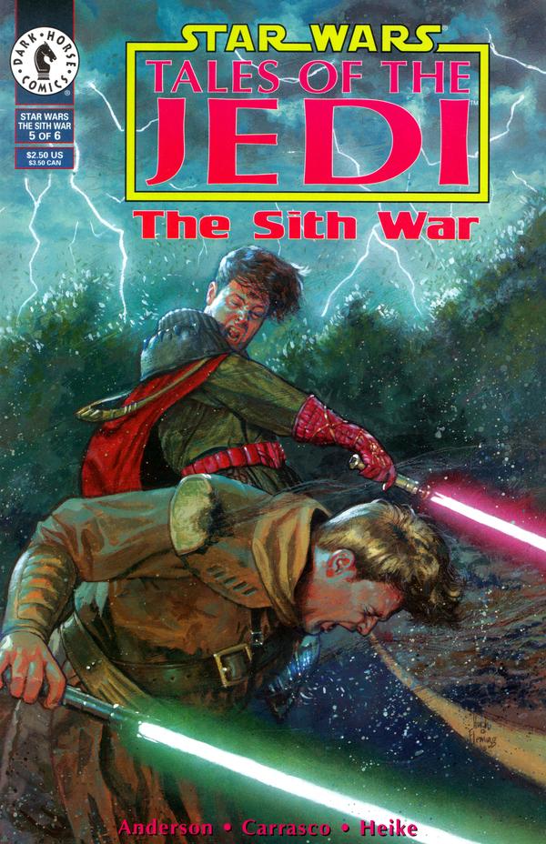 Cover of Star Wars: Tales of the Jedi - The Sith War #5