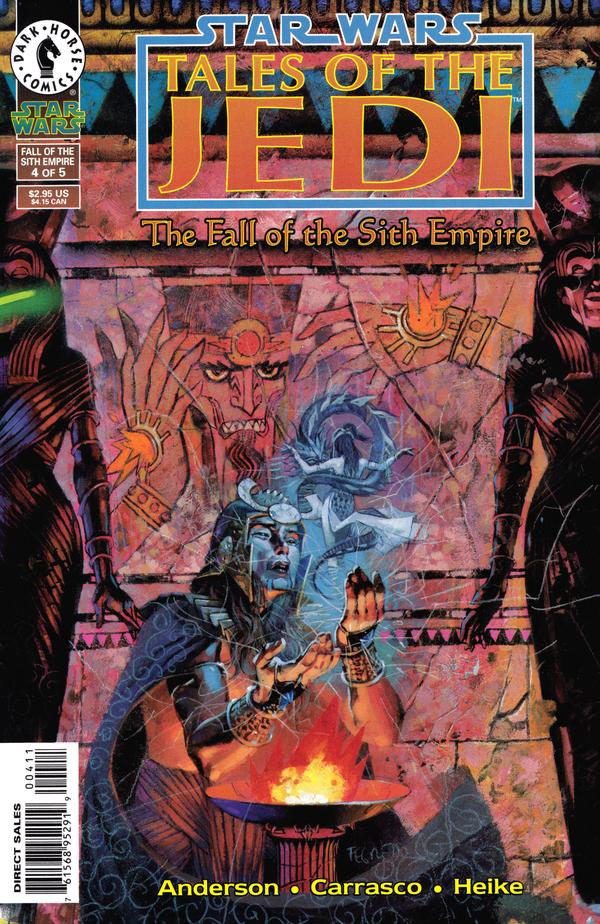 Cover of Star Wars: Tales of the Jedi - The Fall of the Sith Empire #4