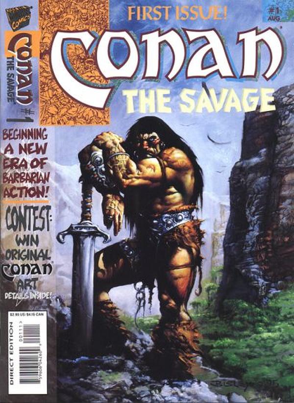 Conan the Savage #1 cover