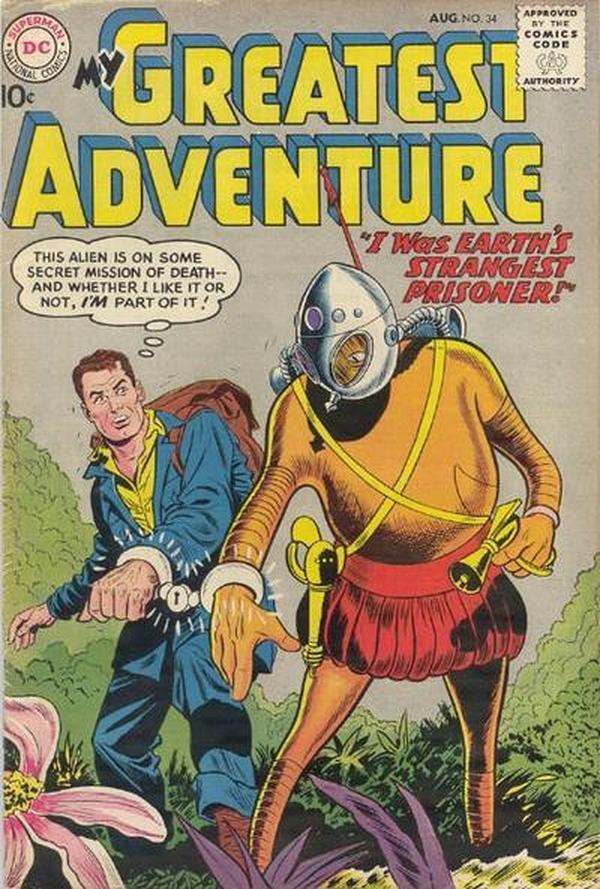 Cover of My Greatest Adventure #34