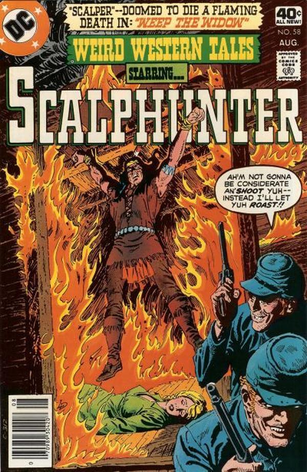 Cover of Weird Western Tales #58