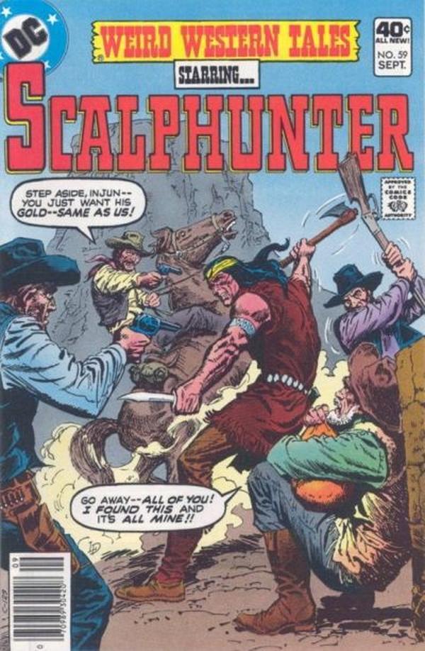 Cover of Weird Western Tales #59
