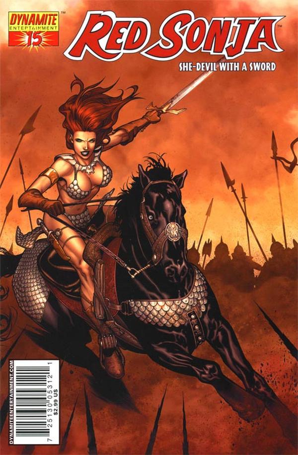 Red Sonja (2005) #15 cover