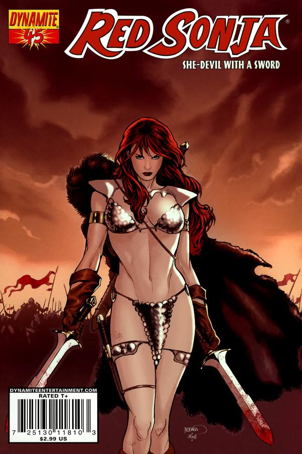 Red Sonja (2005) #45 cover
