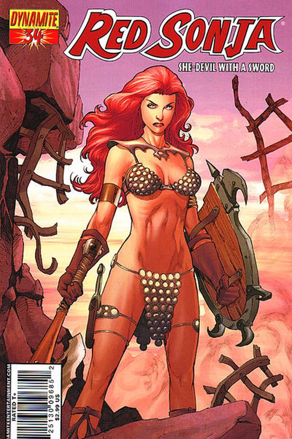 Red Sonja (2005) #34 cover