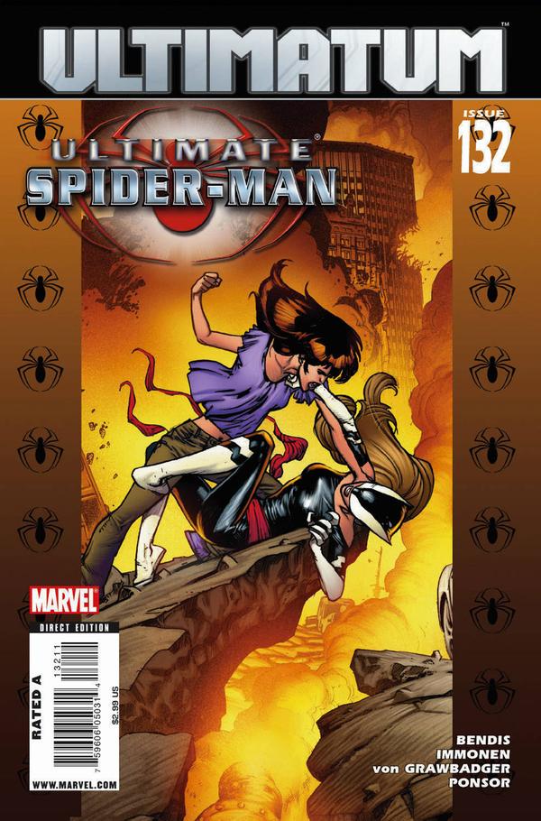 Ultimate Spider-Man #132 cover
