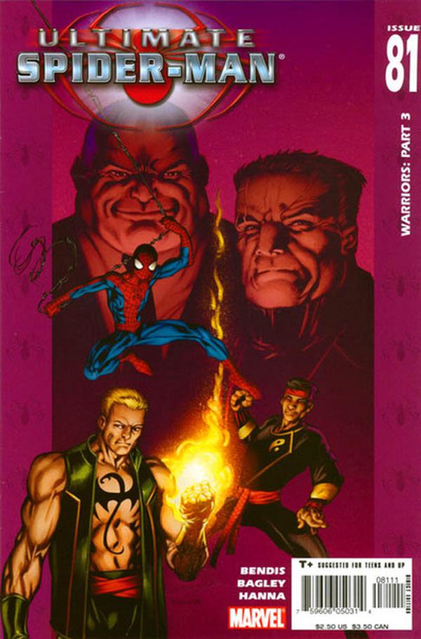 Cover of Ultimate Spider-Man #81