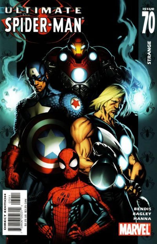 Cover of Ultimate Spider-Man #70