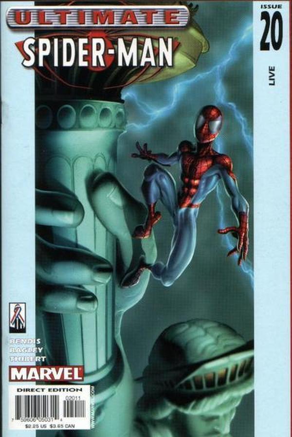 Cover of Ultimate Spider-Man #20