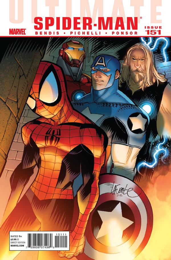 Ultimate Spider-Man (2009) #151 cover