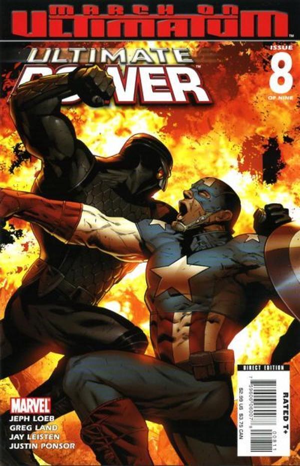 Ultimate Power (2006) #8 cover