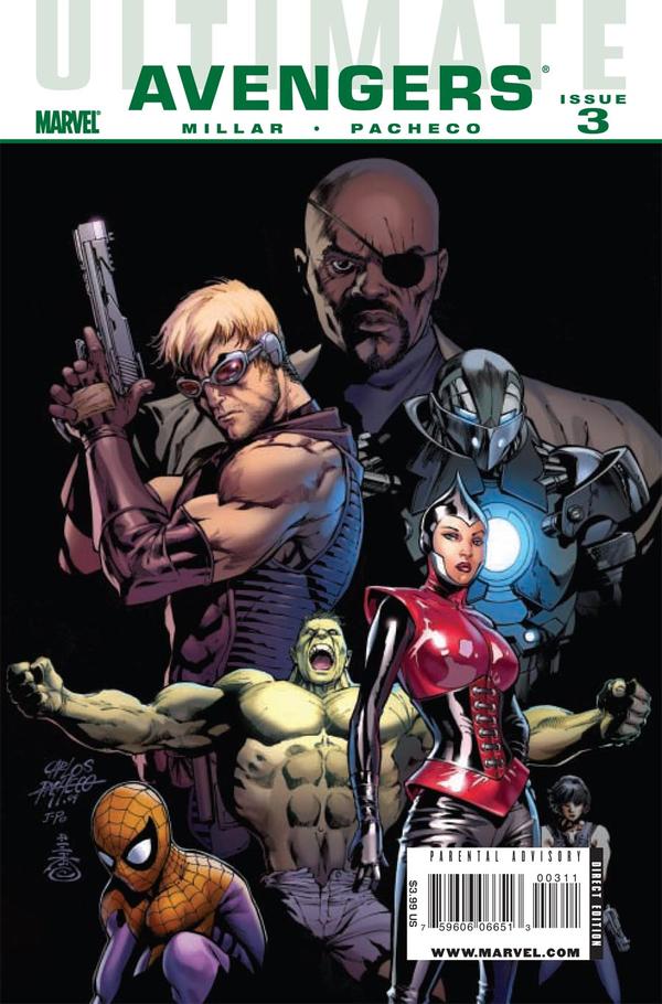 Cover of Ultimate  Avengers