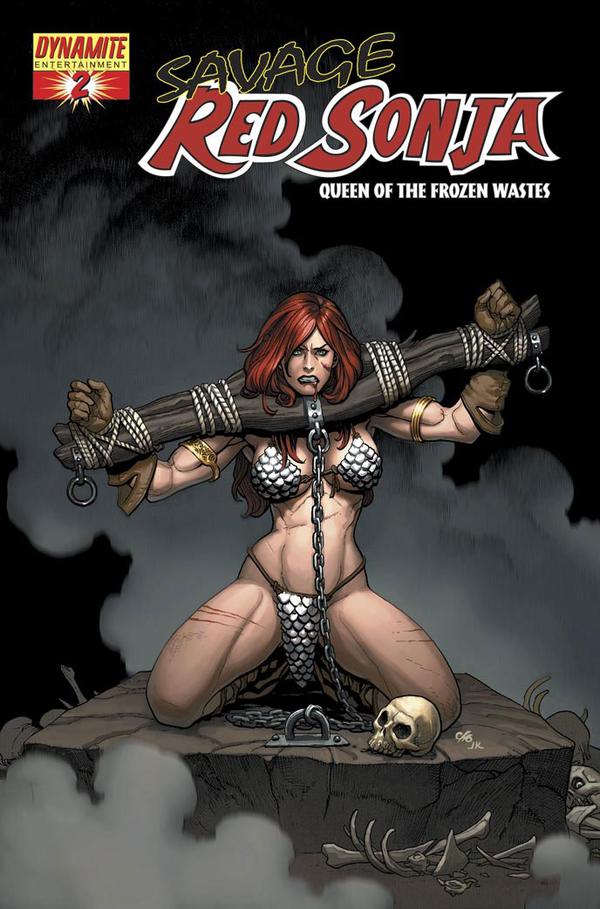 Savage Red Sonja: Queen of the Frozen Wastes #2 cover