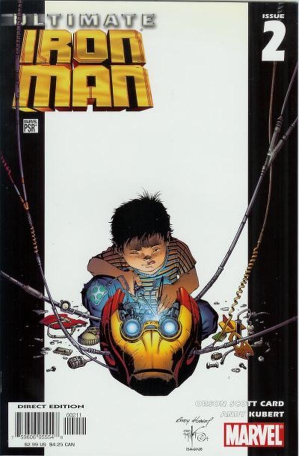 Ultimate Iron Man #2 cover