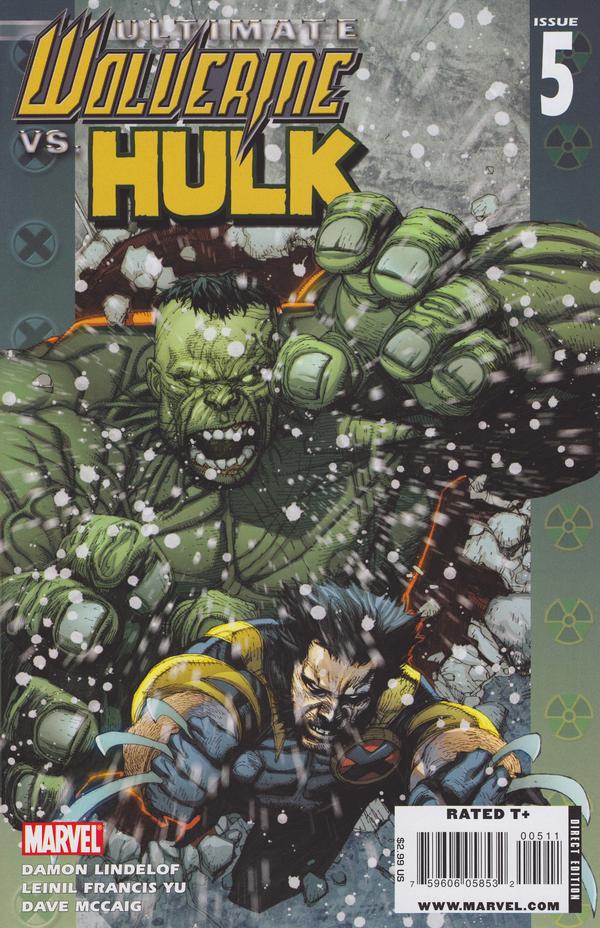 Cover of Ultimate Wolverine vs. Hulk