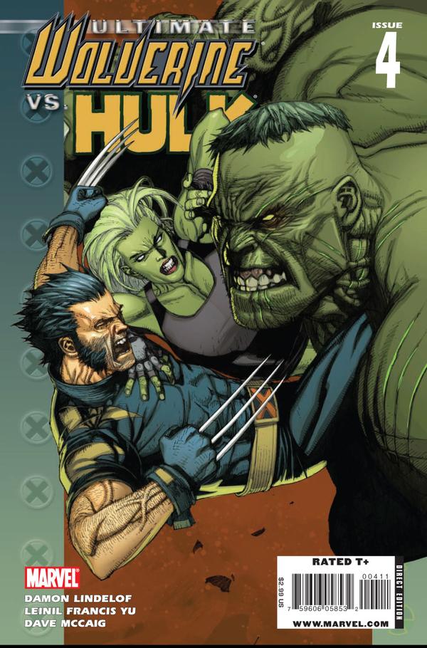 Cover of Ultimate Wolverine vs. Hulk