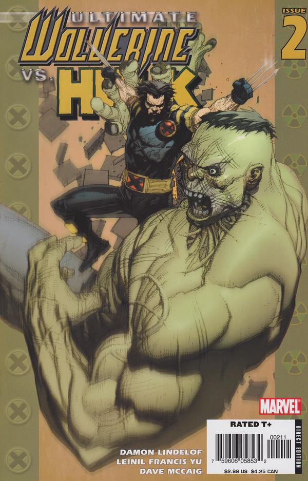 Cover of Ultimate Wolverine vs. Hulk