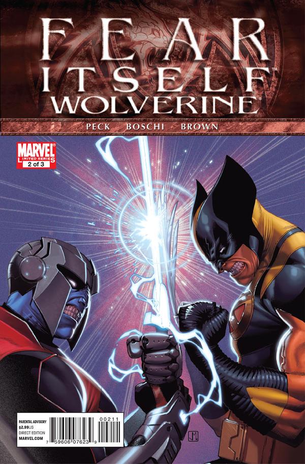 Cover of Fear Itself: Wolverine #2
