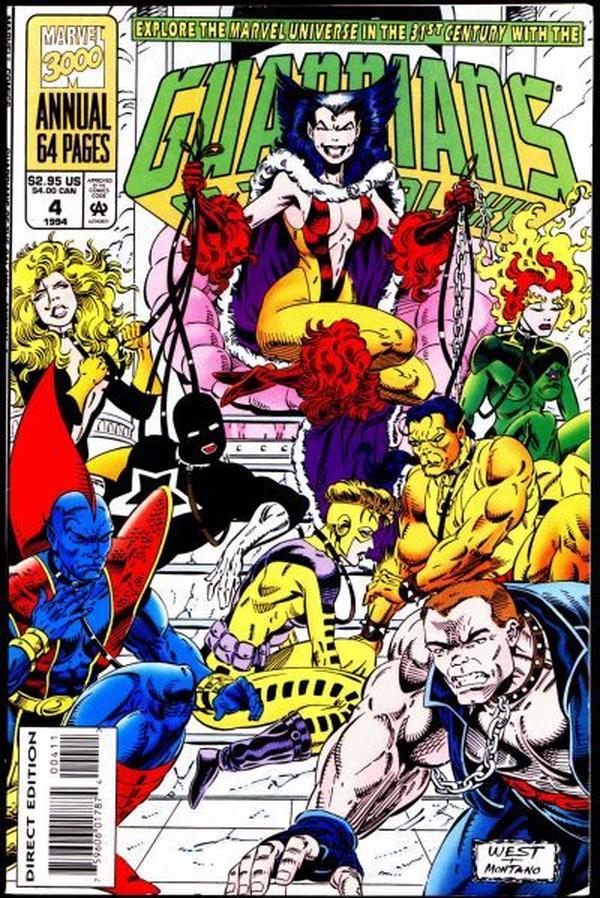 Guardians of the Galaxy Annual (1991) #4