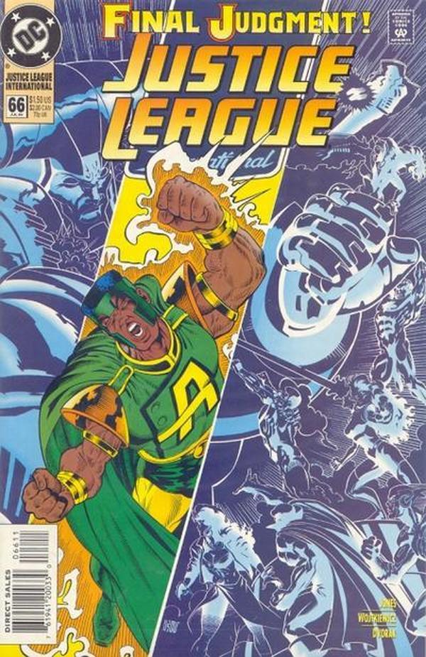 Justice League International (1993) #66 cover