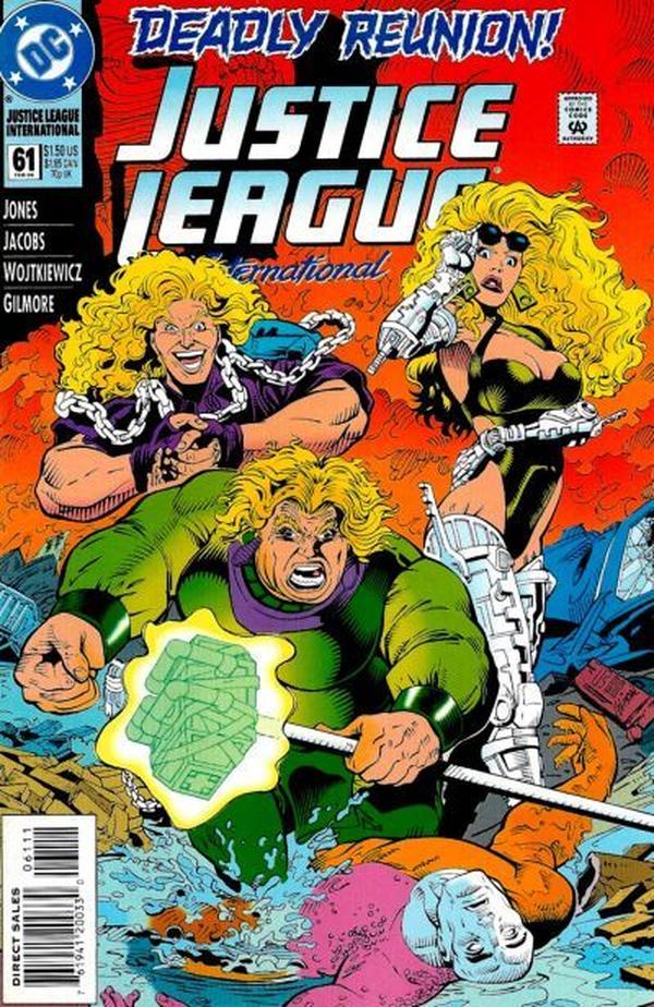 Justice League International (1993) #61 cover