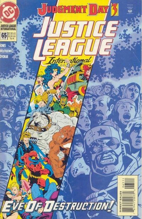 Justice League International (1993) #65 cover