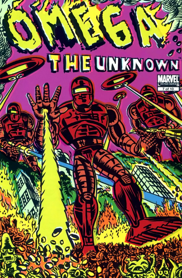Omega: The Unknown (2007) #7 cover