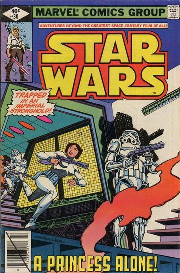 Star Wars (1977) #30 cover