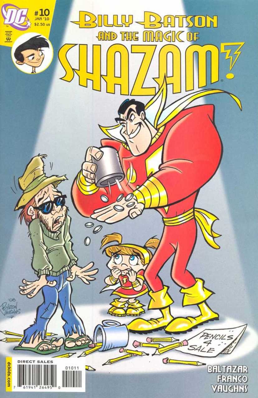 Billy Batson & the Magic of Shazam! (2008) #10 cover