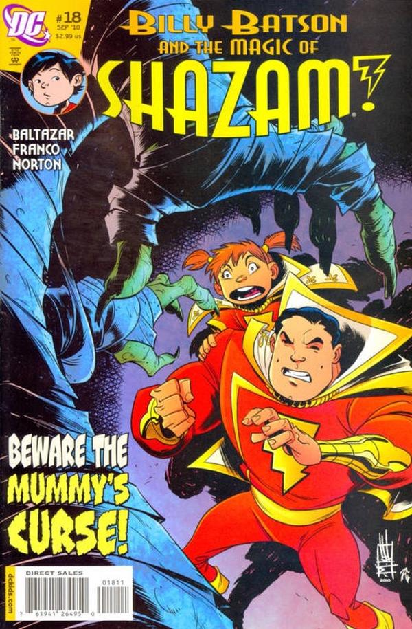 Billy Batson & the Magic of Shazam! (2008) #18 cover