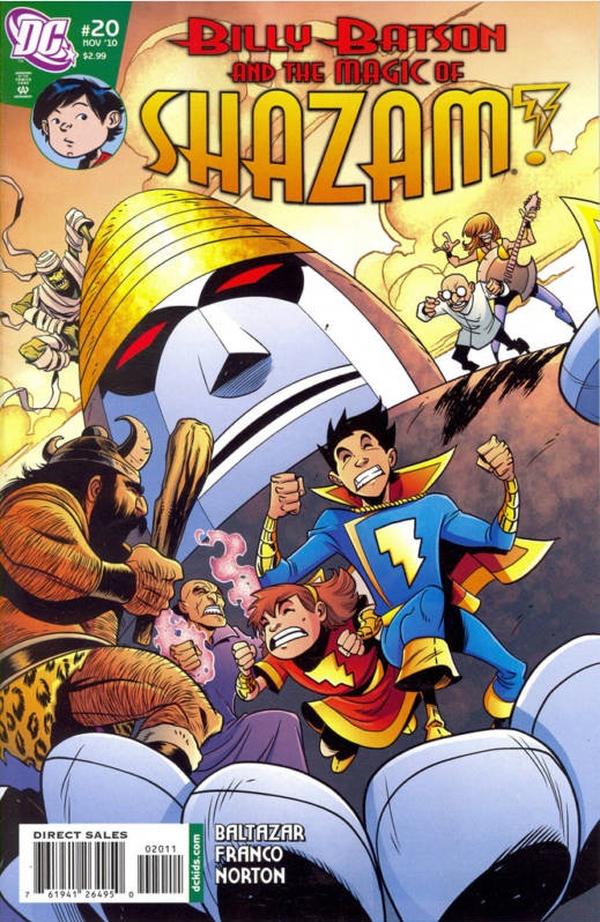 Billy Batson & the Magic of Shazam! (2008) #20 cover