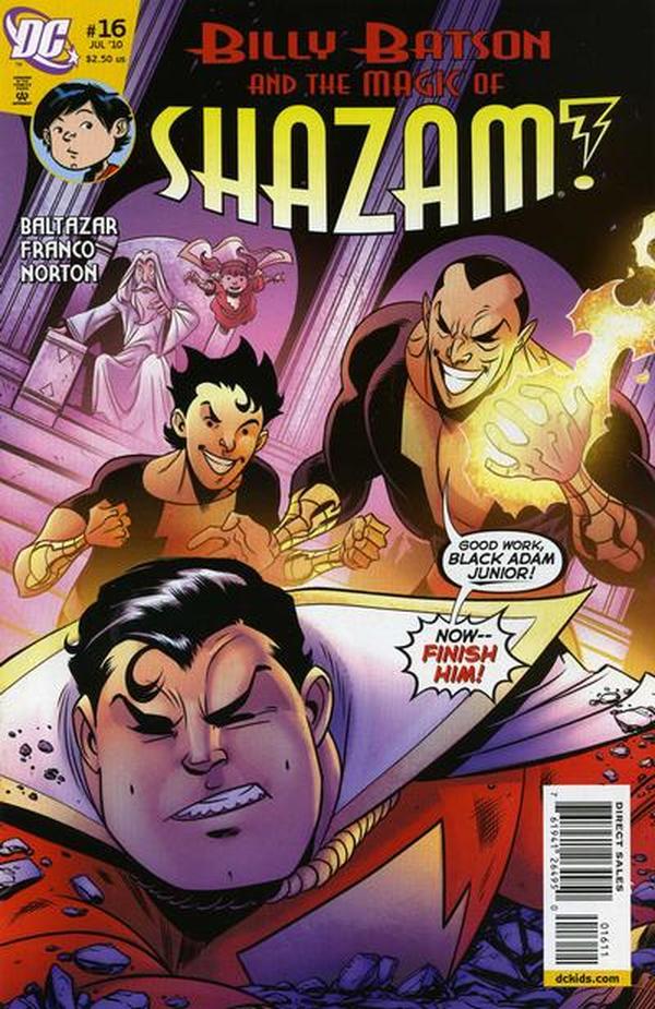 Billy Batson & the Magic of Shazam! (2008) #16 cover