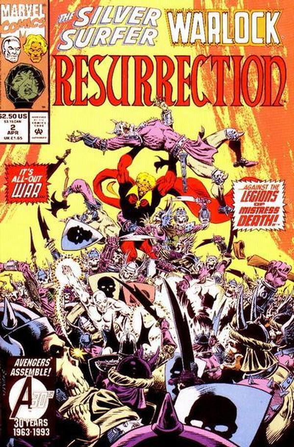 Cover of Silver Surfer / Warlock: Resurrection #2