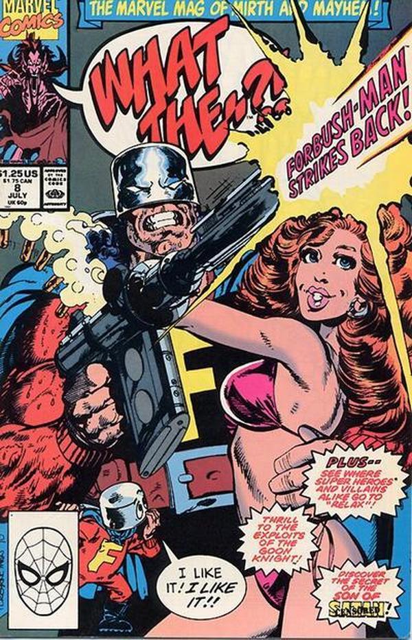 What The--?! (1988) #8 cover
