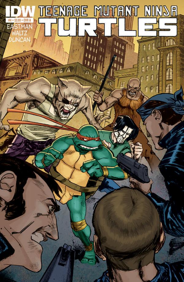 Teenage Mutant Ninja Turtles #4 cover