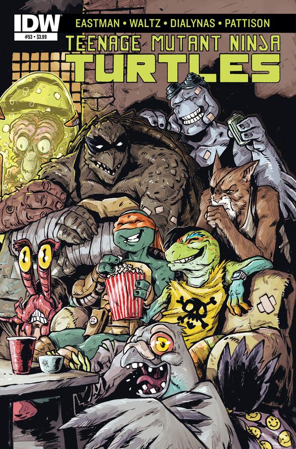 Teenage Mutant Ninja Turtles #53 cover