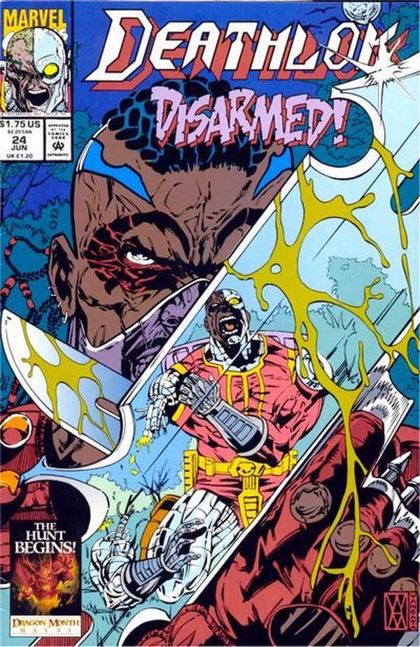 Deathlok (1991) #24 cover