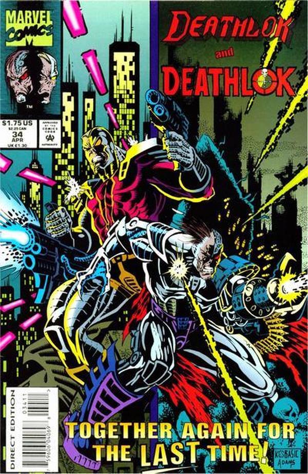 Deathlok (1991) #34 cover