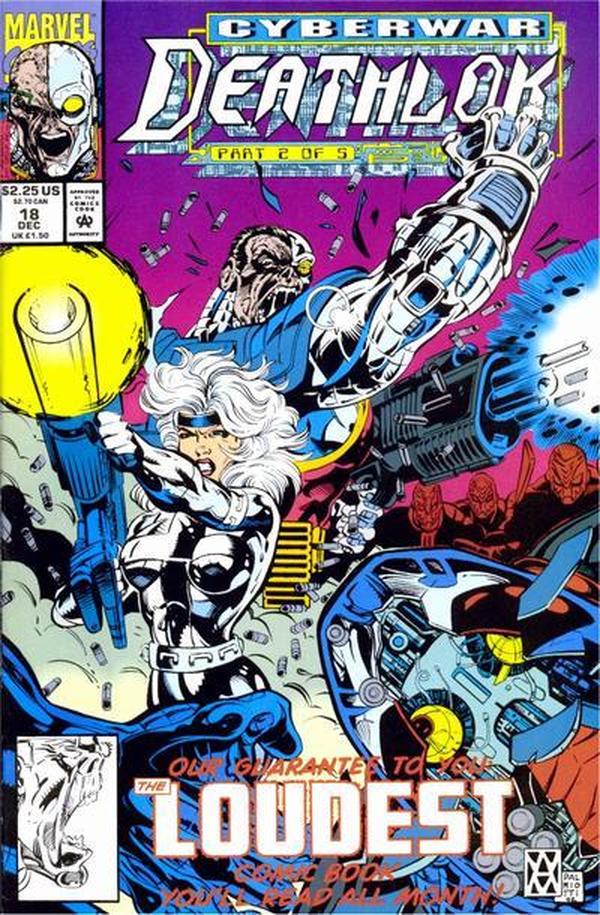 Deathlok (1991) #18 cover