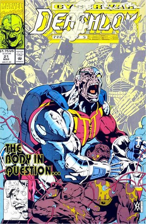 Deathlok (1991) #21 cover