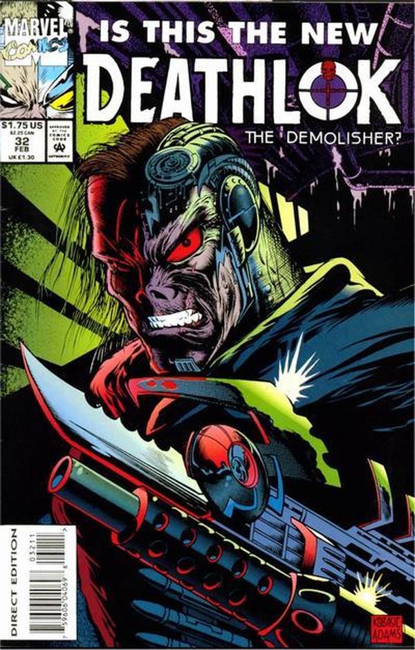 Deathlok (1991) #32 cover