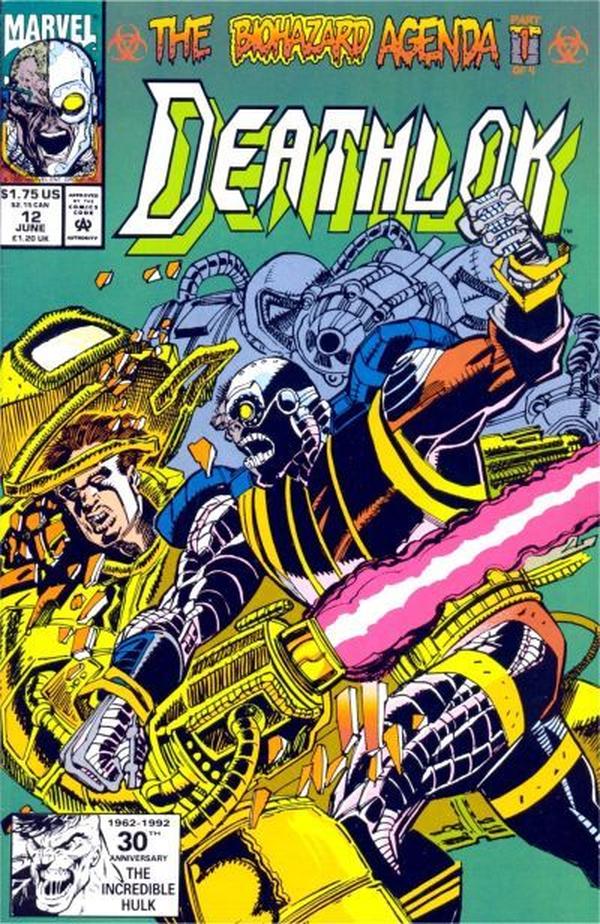 Deathlok (1991) #12 cover
