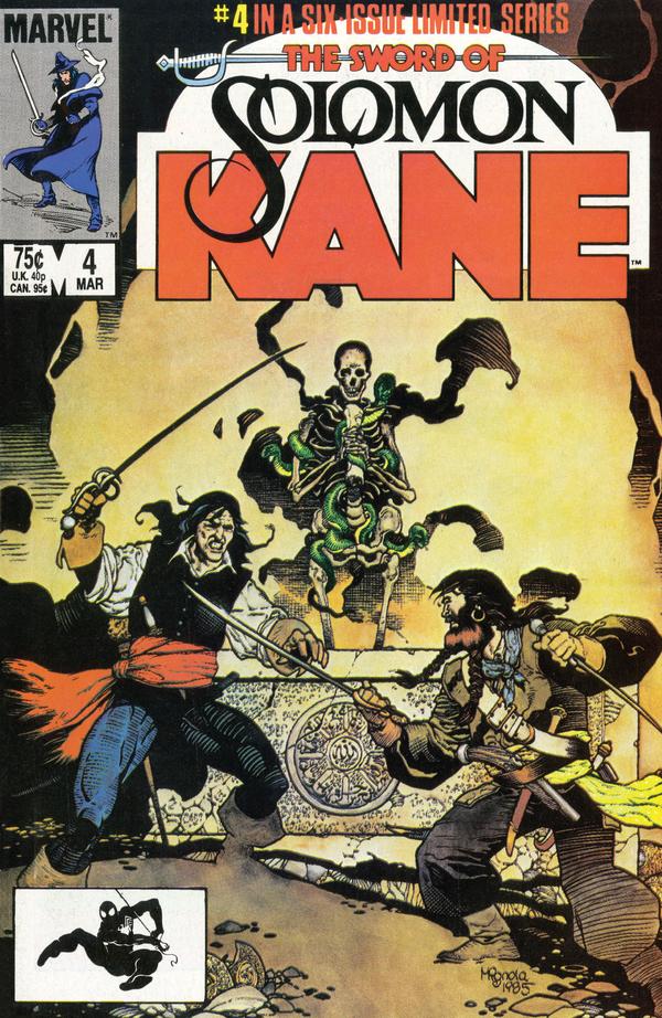 Solomon Kane #4 cover