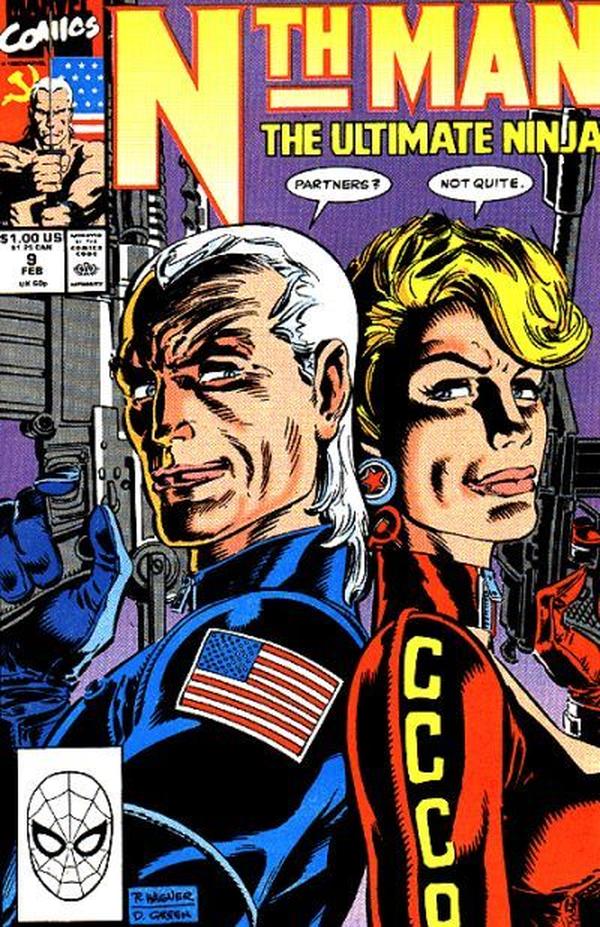 Nth Man the Ultimate Ninja (1989) #9 cover
