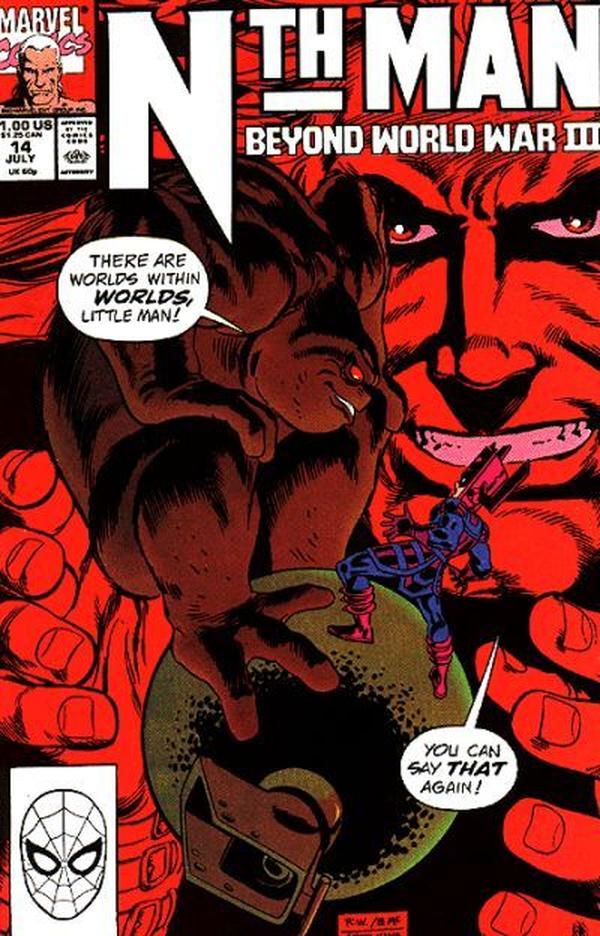 Nth Man the Ultimate Ninja (1989) #14 cover