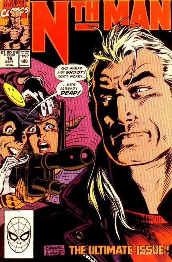 Nth Man the Ultimate Ninja (1989) #16 cover