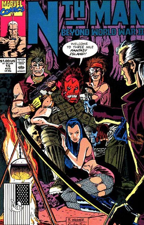 Nth Man the Ultimate Ninja (1989) #15 cover