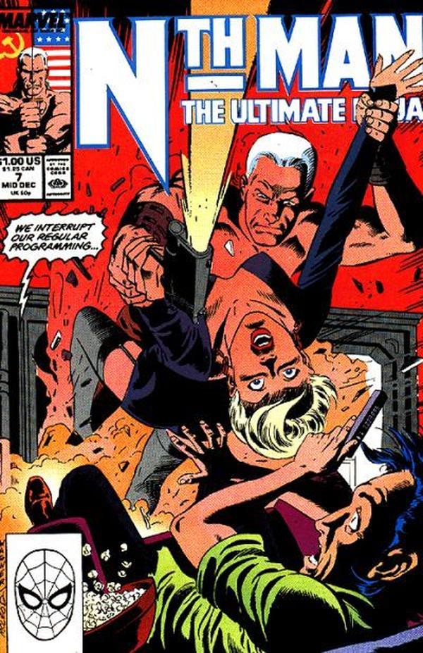 Nth Man the Ultimate Ninja (1989) #7 cover