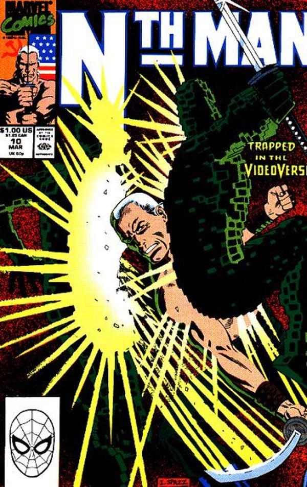 Nth Man the Ultimate Ninja (1989) #10 cover