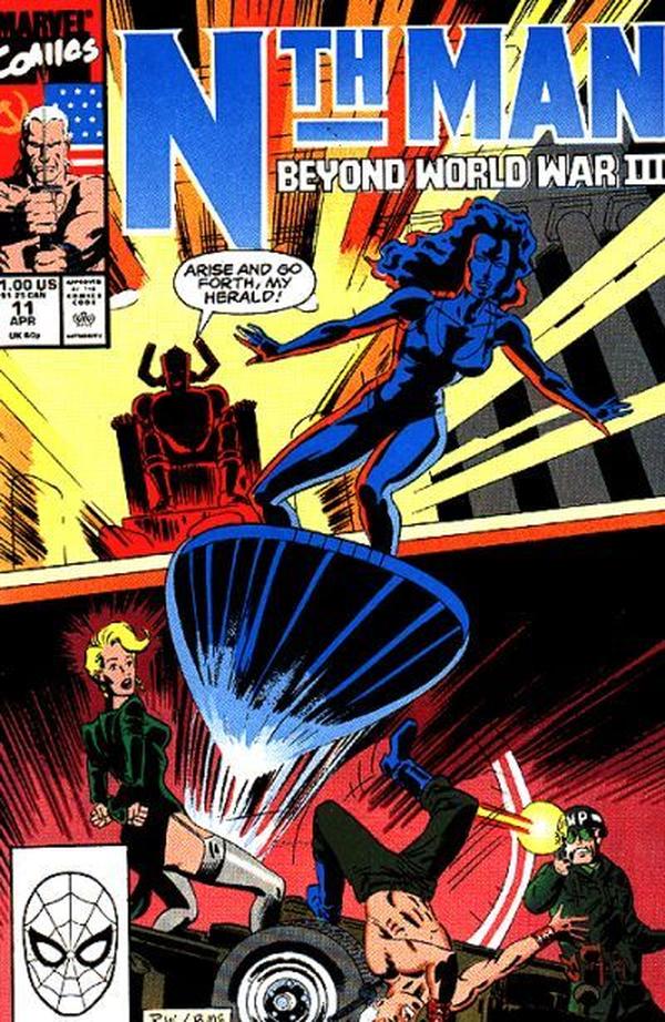 Nth Man the Ultimate Ninja (1989) #11 cover